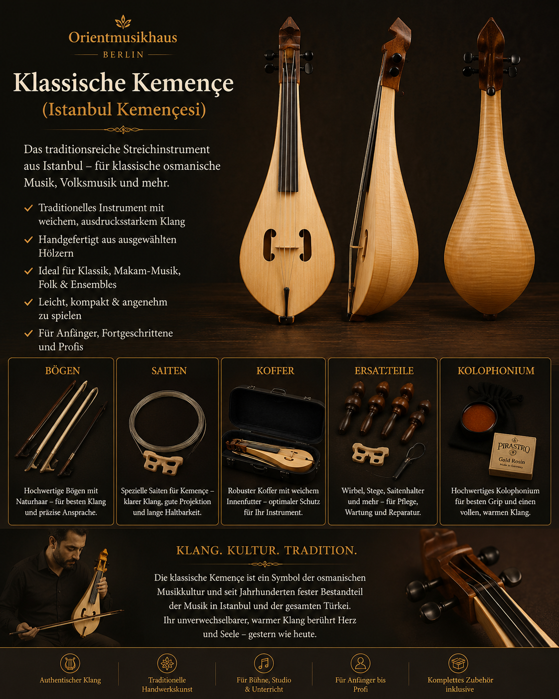 Klassische Kemençe (Istanbul Kemençesi) category icon/image